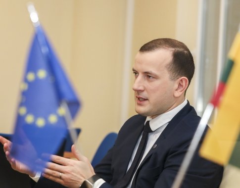 V. Sinkevičius: labiau pesimistinėms EK prognozėms dėl Lietuvos ekonomikos įtaką daro mažesnis vartojimas V. Sinkevičius: labiau pesimistinėms EK prognozėms dėl Lietuvos ekonomikos įtaką daro mažesnis vartojimas