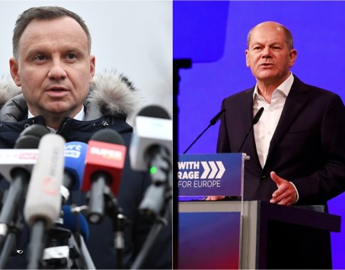 Tarp Vokietijos ir Lenkijos kyla įtampa dėl paramos Ukrainai Tarp Vokietijos ir Lenkijos kyla įtampa dėl paramos Ukrainai