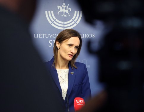 Seimo pirmininkė: Rusijos ir Kinijos bloko stiprėjimas yra neigiama invazijos į Ukrainą pasekmė