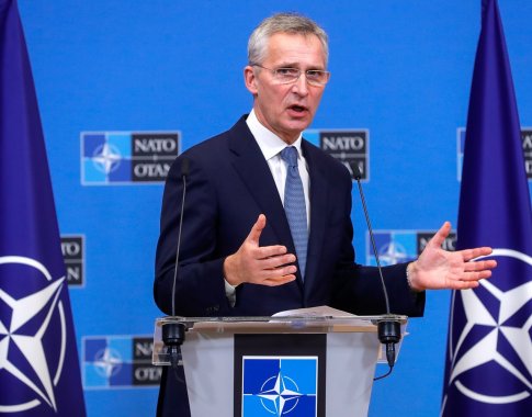 NATO vadovas pasiuntė Kinijai griežtą įspėjimą