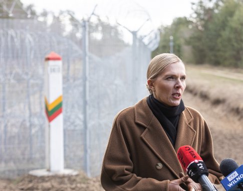 A. Bilotaitė: Lietuvai šiuo metu reikalinga „teisinė siena“ nuo Baltarusijos hibridinių atakų