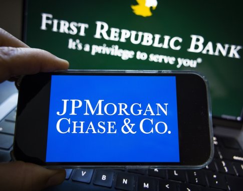 „JPMorgan“ vadovas: banko „First Republic“ perėmimas turėtų padėti stabilizuoti sektorių