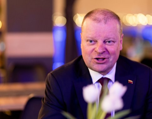 S. Skvernelis sureagavo į G. Landsbergio pareiškimą: tai visuomenės šantažas