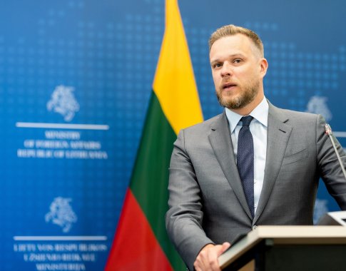 G. Landsbergis: laikas pagaliau paskelbti sankcijas „Rosatom“