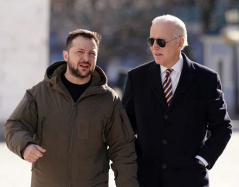 J. Bidenas: esame pasirengę pasibaigus karui pasiūlyti Ukrainai saugumo garantijas pagal Izraelio modelį J. Bidenas: esame pasirengę pasibaigus karui pasiūlyti Ukrainai saugumo garantijas pagal Izraelio modelį