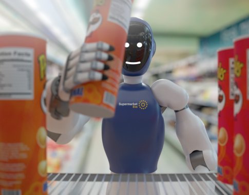 Ateities parduotuvės: apsipirkti padės dirbtinis intelektas, robotai ir išmanieji vežimėliai