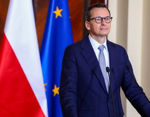 M. Morawieckis: Lenkija nebeginkluoja Ukrainos