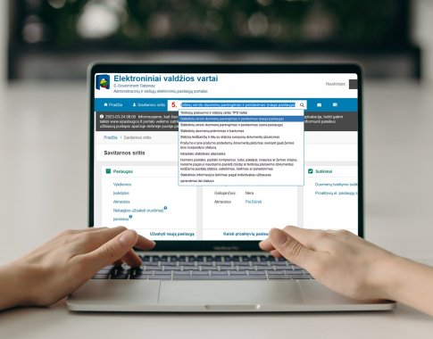 Daugiau nei pusė paslaugų Elektroniniuose valdžios vartuose – nenaudojamos