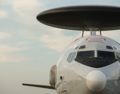 Lietuvoje dislokuota NATO išankstinio perspėjimo ir kontrolės sistema AWACS