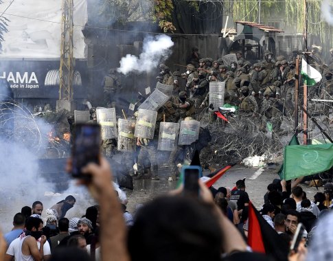 Dėl sprogimo Gazos ligoninėje arabų šalyse kilo masiniai protestai