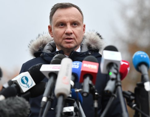 A. Duda nenusileis Lenkijos opozicijos spaudimui