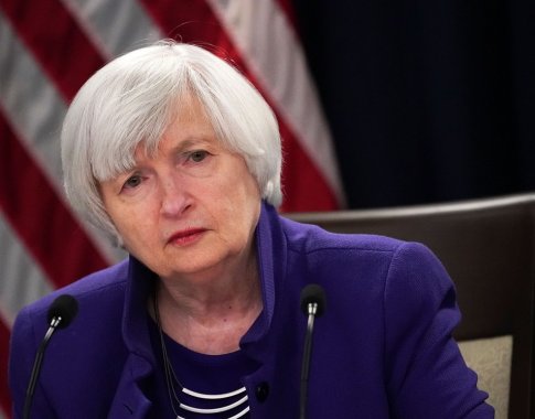 J. Yellen: infliacija JAV į 2 proc. lygį turėtų grįžti 2024 m.