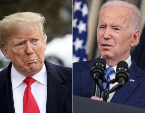 J. Bidenas: D. Trumpas neabejotinai palaikė maištą prie Kapitolijaus J. Bidenas: D. Trumpas neabejotinai palaikė maištą prie Kapitolijaus