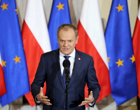 D. Tuskas: Lenkija sieks kuo griežtesnių ES sankcijų Rusijai