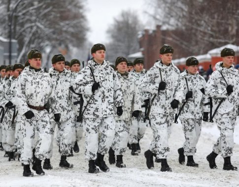 Suomijoje karo prievolininkai traukiasi iš rezervo