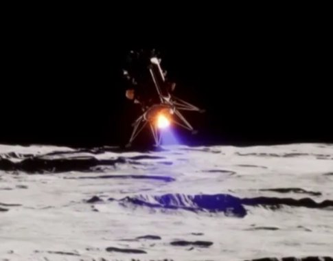„Odysseus“ tapo pirmuoju privačiu Mėnulyje nusileidusiu erdvėlaiviu