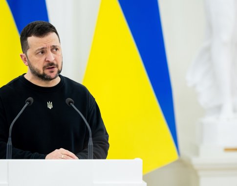V. Zelenskis: padėtis Lenkijos ir Ukrainos pasienyje peržengia visas ekonomines ir moralines ribas V. Zelenskis: padėtis Lenkijos ir Ukrainos pasienyje peržengia visas ekonomines ir moralines ribas