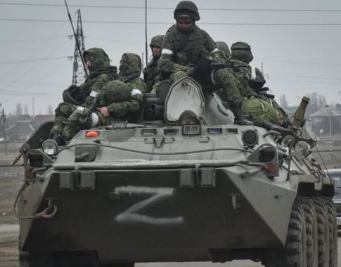 NATO nejaučia jokios grėsmės: Rusija Ukrainoje naudoja beveik visas savo sausumos pajėgas