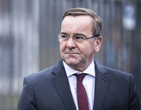 Vokietijos gynybos ministras: iniciatyva dėl 100 mlrd. eurų Ukrainai verta dėmesio Vokietijos gynybos ministras: iniciatyva dėl 100 mlrd. eurų Ukrainai verta dėmesio