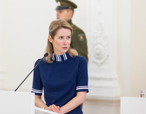 Estijos premjerė: Vakarai atrėmė smūgį Izraeliui, tad kodėl ne Ukrainai? Estijos premjerė: Vakarai atrėmė smūgį Izraeliui, tad kodėl ne Ukrainai?