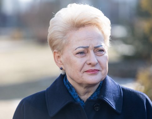 D. Grybauskaitė apie trečius metus Ukrainoje besitęsiantį karą: tai didele dalimi yra Vakarų kaltė