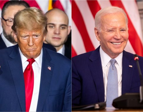 J. Bidenas pasmerkė D. Trumpą: „Pirmą kartą Amerikos istorijoje nuteistas nusikaltėlis siekia prezidento posto“ J. Bidenas pasmerkė D. Trumpą: „Pirmą kartą Amerikos istorijoje nuteistas nusikaltėlis siekia prezidento posto“