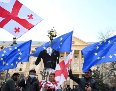 Europos Parlamentas: Sakartvelo demokratijai kilo pavojus Europos Parlamentas: Sakartvelo demokratijai kilo pavojus
