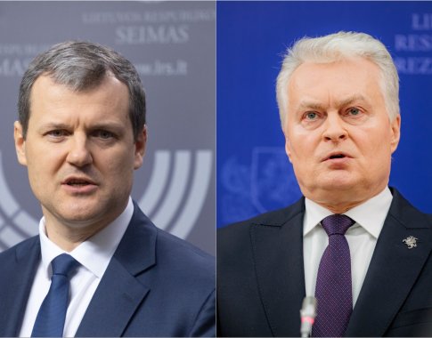 Iš G. Nausėdos – užuominos G. Paluckui: užsivilkus politiko mantiją, vertėtų pamatuoti dalyvavimą versle Iš G. Nausėdos – užuominos G. Paluckui: užsivilkus politiko mantiją, vertėtų pamatuoti dalyvavimą versle