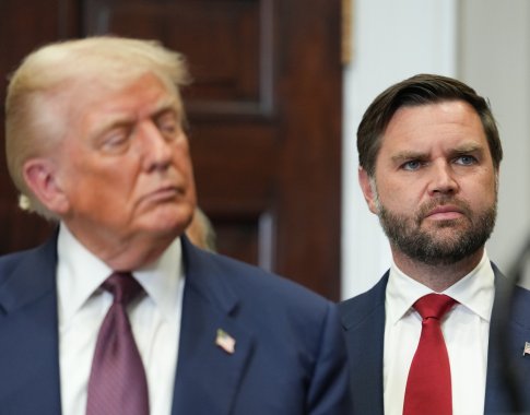 J. D. Vance’as neigia rusų vilkinimą taikos derybose: jie padarė reikšmingų nuolaidų