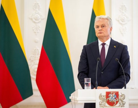 Nausėda apie neva Lietuvos sieną kirtusį droną: man nieko nėra žinoma apie tai