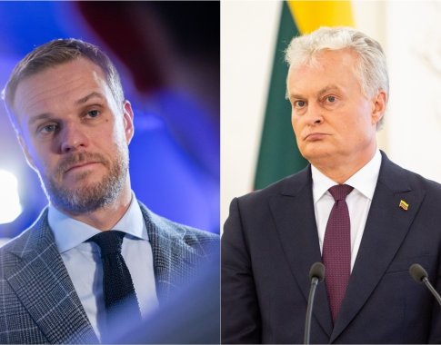 Landsbergis: socialdemokratų partijai dabar vadovauja Nausėda