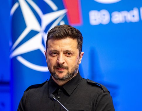 Zelenskis pasirengęs palikti prezidento postą karui pasibaigus