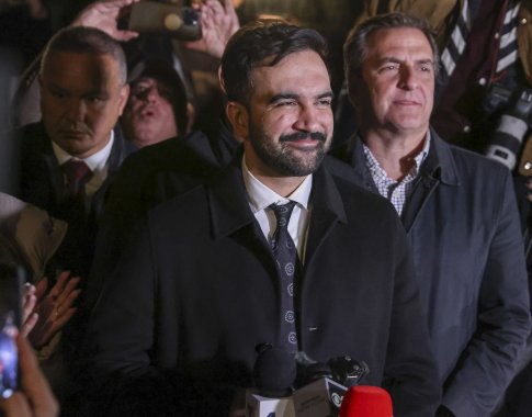 Niujorko meru tapo didžiausiu Trumpo košmaru save vadinantis demokratas