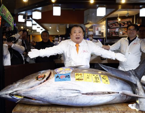 Japonijoje – rekordiniai 3,2 mln. už mėlynąjį tuną