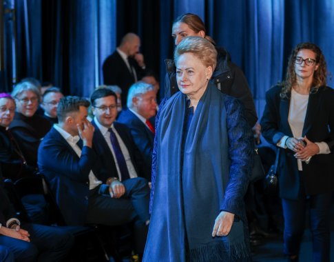Grybauskaitė apie Lietuvos politinę erdvę: labai nemalonu matyti susipriešinimą ir proto trūkumą