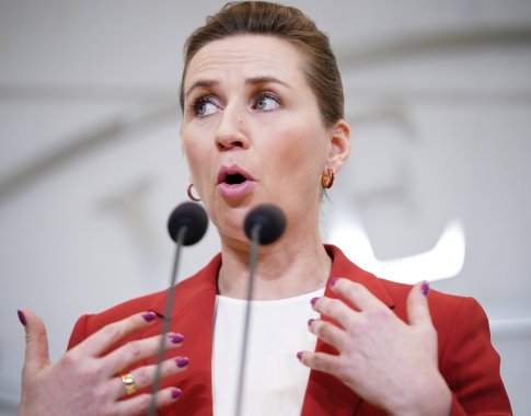 Danijos premjerė: Trumpo noras kontroliuoti Grenlandiją niekur nedingo