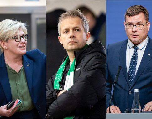 Prezidento poste gyventojai matytų Šimonytę, Kasčiūną ir Tapiną