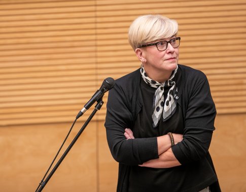 Šimonytė apie LSDP šaukiamą koalicinės tarybos posėdį: tai – komedija