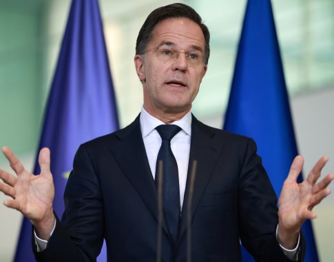 Rutte: Trumpas akivaizdžiai nusivylęs NATO narėmis