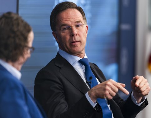 Rutte įvardijo keturias šalis, kurios priešinasi Ukrainos narystei NATO