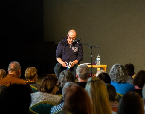 Rašytojas Sigitas Parulskis pristatė naujausias savo knygas