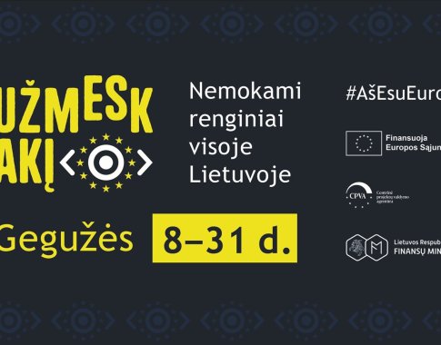 Atvirų durų dienos „UžmESk akį“ sugrįžta: gegužę — daugiau nei 50 nemokamų renginių