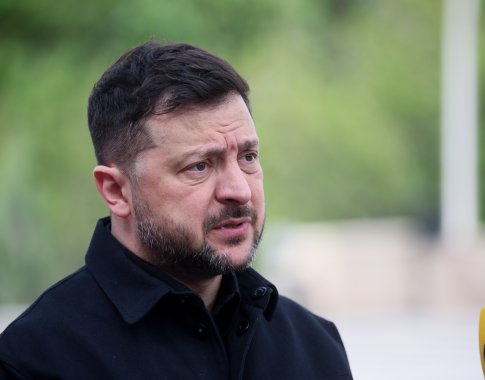Zelenskis: Ukrainos dronai gali pasirodyti Pergalės dienos parade Maskvoje