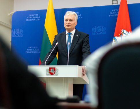Nausėda: privalome padaryti viską, kad JAV nenusigręžtų nuo Europos