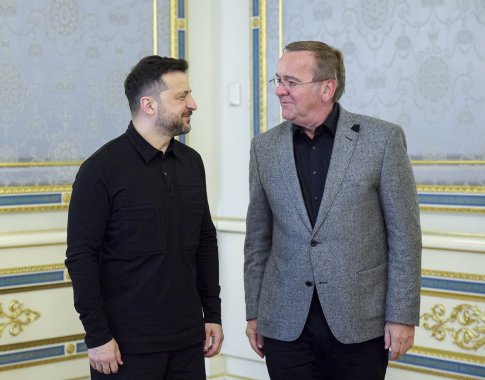 Zelenskis: kariniai projektai su Vokietija – tik pradžia