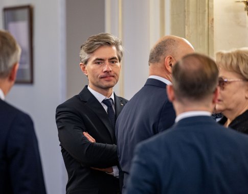Budrys: Rusija sąmoningai nukreipia Ukrainos dronus į Baltijos šalių oro erdvę