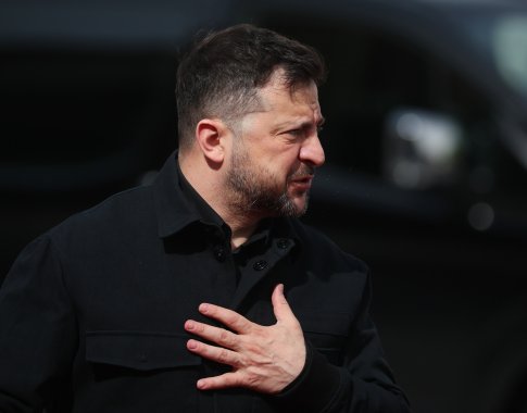 Zelenskis po pokalbio su JAV pasiuntiniais: bendras tikslas – taika Europoje – lieka darbotvarkėje