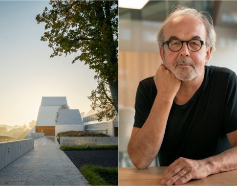 Muziejaus „Dingęs štetlas“ architektas R. Mahlamäki atskleidė projekto užkulisius: nuo pirmųjų įspūdžių Šeduvoje iki subtilių detalių