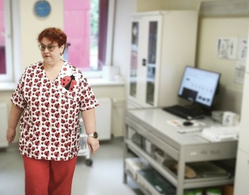 Slaugytoja Oksana: „Pacientai mane išmokė pozityvumo“