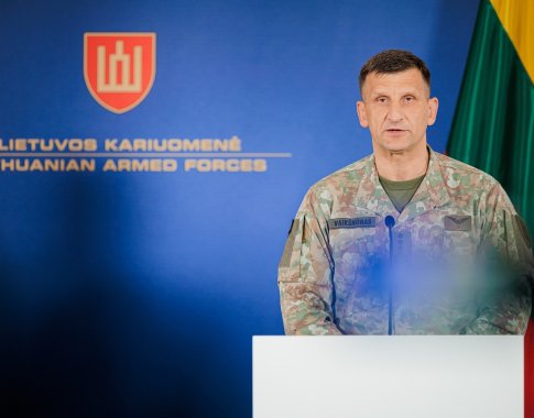 Kariuomenės vadas: dėl amerikiečių karių buvimo niekas nesikeičia, pozityvūs signalai išlieka